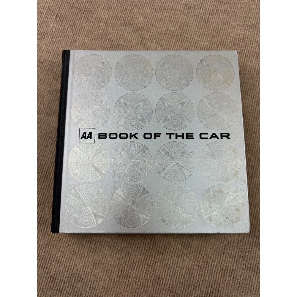 AA Book of The Car Automobile Association English Illustrated Hardcover Book